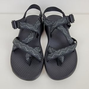 Chaco Black and Gray Sandals